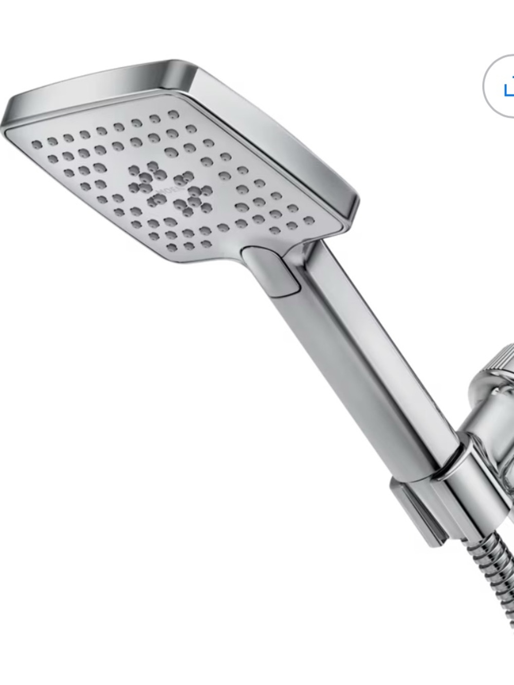 Moen Genta Chrome Handheld Shower Head with 3 Spray Settings